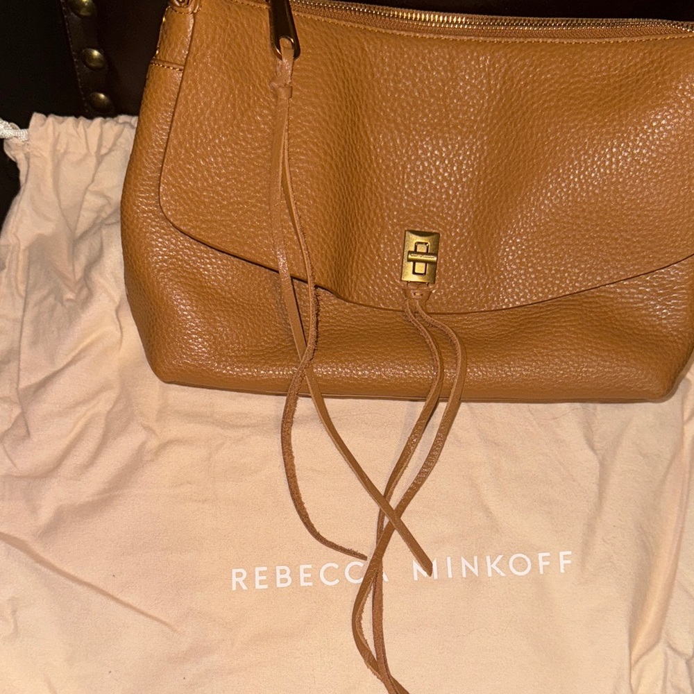 Rebecca Minkoff Brown Leather Shoulder Bag